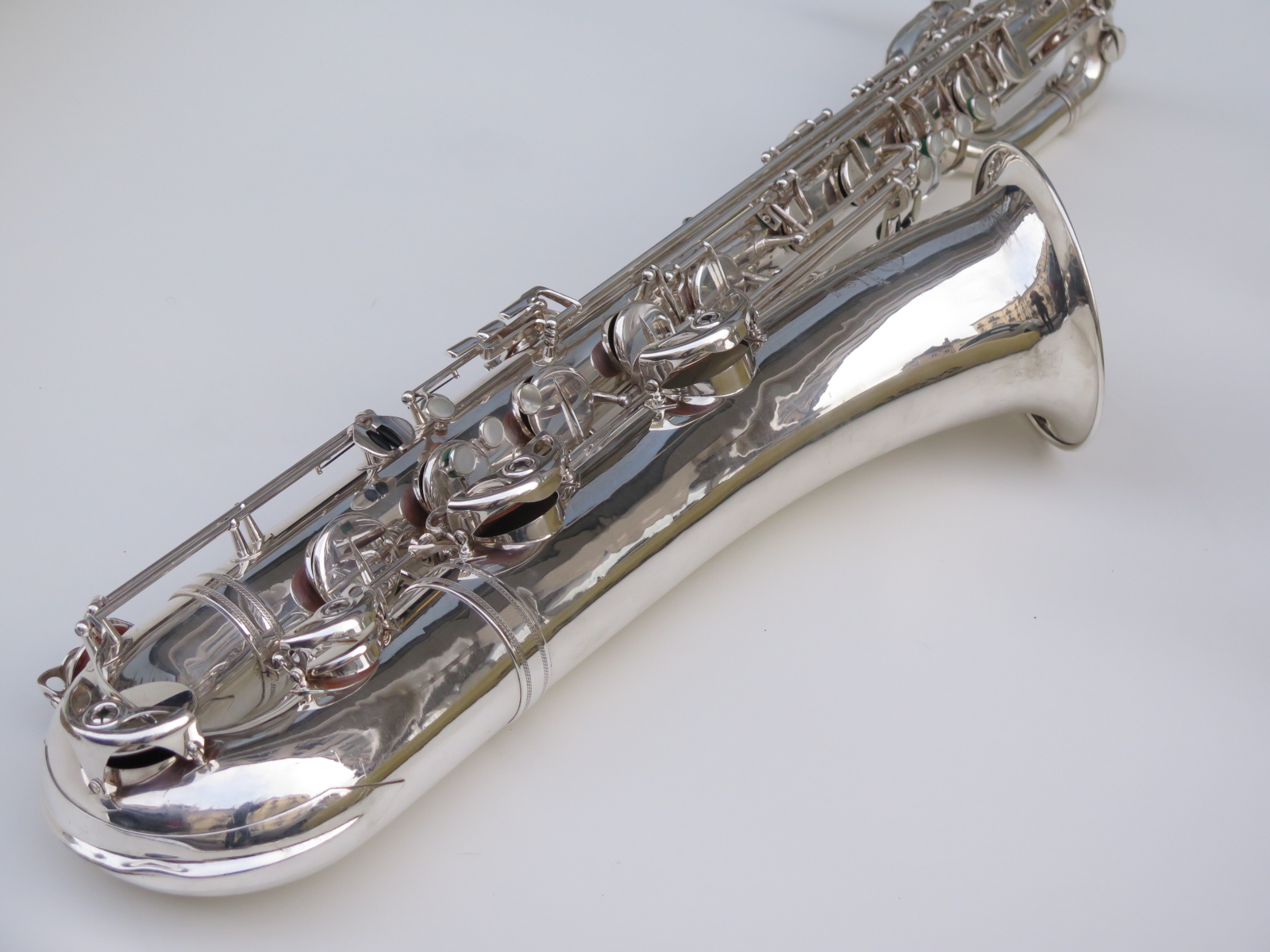 Saxophone-baryton-Selmer-Mark-6-argenté-4