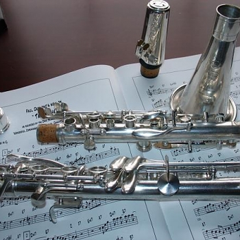 Selmer Paris Silver clarinet with tuner barrel